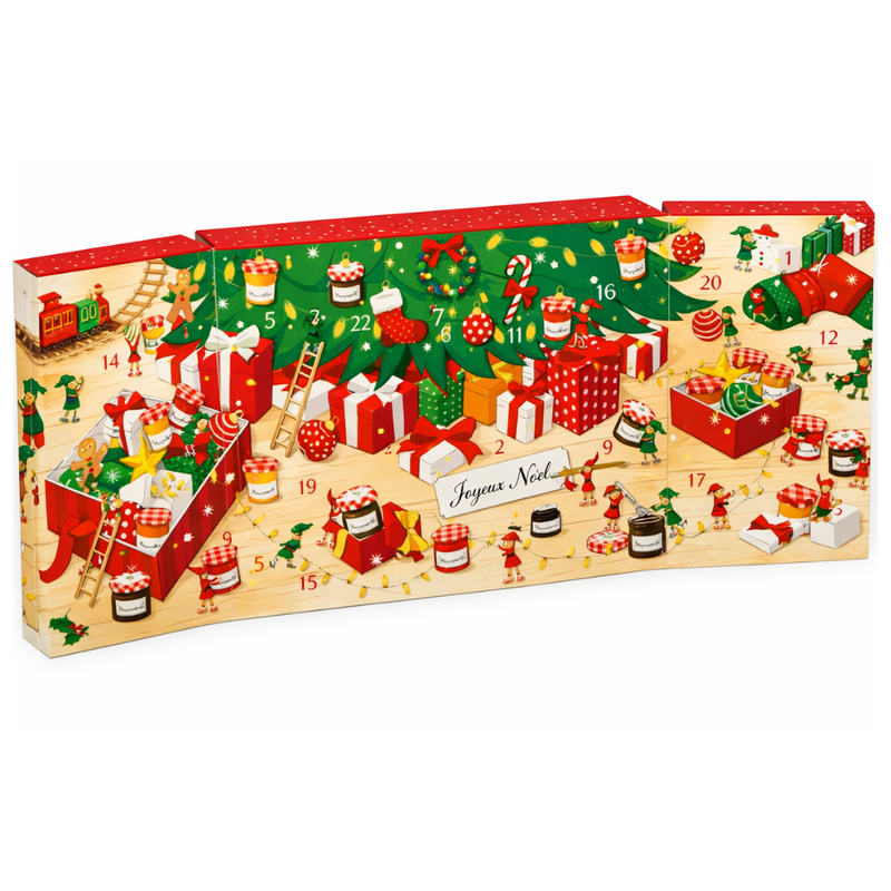 Bonne Maman Advent Calendar with jams and preserves 2026 imported from France by Gingerbread World