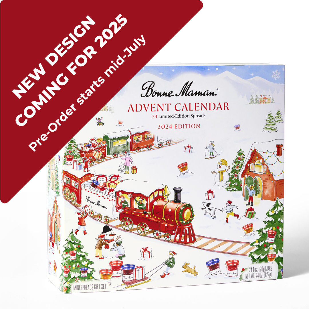 Bonne Maman 2024 Limited Edition Advent Calendar - 24 jams & jellies ...