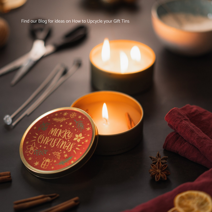 Gingerbread World European Christmas Market - Cavendish and Harvey Fruit Hard Candies - What to Do with Empty Tins Creative Upcycling Ideas