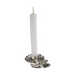 Gingerbread World European Christmas Market - Clip On Real Candle Holder for Christmas Tree - Silver