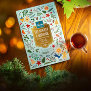 Dilmah Ceylon Tea Advent Calendar with 24 individually wrapped gourmet Ceylon teas in a festive illustrated book-style calendar | Gingerbread World European Christmas