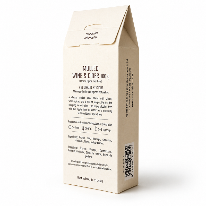 Village Classics Glühwein Mix traditional German mulled wine spice blend 100 g – Gingerbread World European Christmas