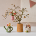 Gingerbread World European Christmas Market - Gry and Sif Denmark Felted Wool Ornaments - Forever Florals in Miniature