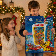 Haribo Gummy Bear Advent Calendar with 24 mini packs of German gummy candy | Gingerbread World European Christmas