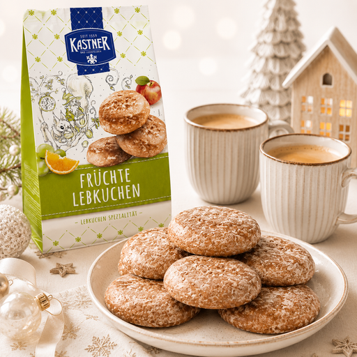 Kastner Austrian Fruit Lebkuchen 300 g traditional Austrian Christmas gingerbread with fruit – Gingerbread World European Christmas