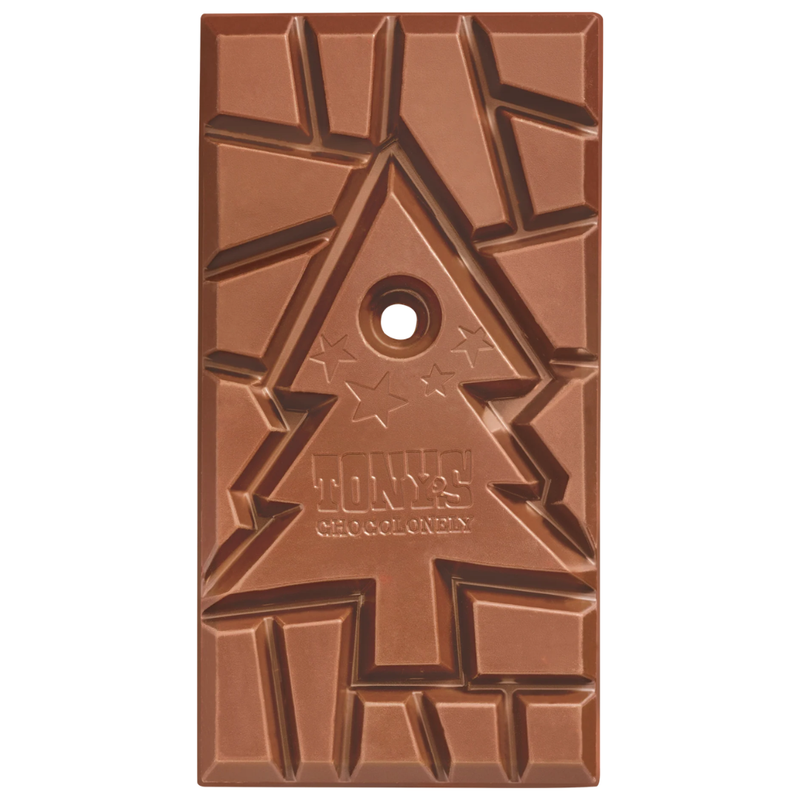 Gingerbread World European Christmas Market - Tonys Chocolonely Milk Chocolate Gingerbread Bar 180 g 