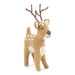 Gingerbread World European Christmas Market En Gry and Sif Scandinavia Felted Wool Ornament Deer Figure Large 12624