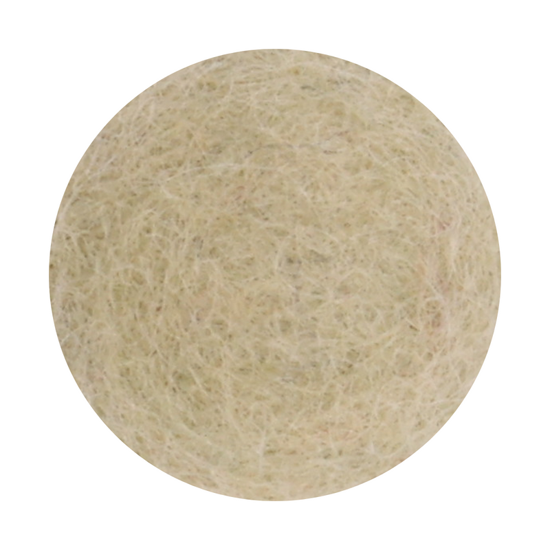 Gry & Sif Felted Wool Florals - Dot Flower, 3 cm