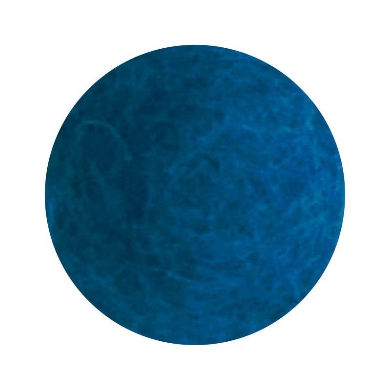 Gingerbread World European Market - En Gry and Sif Felted Wool Forever Flowers - Dot Flower 7 cm - Blue 11712