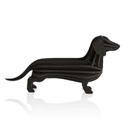 Gingerbread World European Market - Lovi Finland 3D Wooden Puzzle Figure - Dachshund 12 cm Black