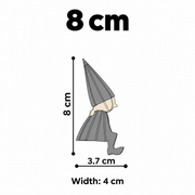 Gingerbread World European Market - Lovi Finland 3D Wooden Puzzle Ornament - Elf Girl size guide 8 cm