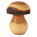 Gingerbread World European Market - Waldfabrik Wood Folk Art - Hand turned Wooden Mushroom Figure - Size 7 - W5307