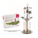 Gingerbread World European Market – Replacement Candles for Swedish Angel Chimes - Shown with Chime Pyramid
