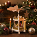 Gingerbread World German Christmas Market - Richard Glaesser Traditional Christmas Pyramid - Nativity Scene