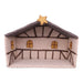 Gingerbread World Gry and Sif Denmark - Felted Wool Nativity Set with Stable and Figures 10024 -Stable