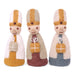 Gingerbread World Gry and Sif Denmark - Felted Wool Nativity Set with Stable and Figures 10024