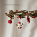 Gingerbread World Gry and Sif Denmark - Felted Wool Ornaments on Hanging Wreath