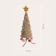 Gingerbread World Gry and Sif Denmark Felted Wool Ornament - Christmas Tree Figure 13229