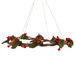 Gingerbread World Gry and Sif Denmark Felted Wool Ornament – Hanging Wreath Holly Branches and Berries 17725
