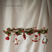 Gingerbread World Gry and Sif Denmark Felted Wool Ornament – Hanging Wreath Holly Branches and Berries 17725