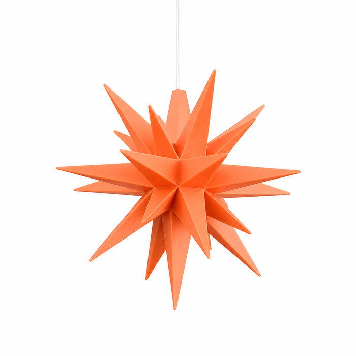 Gingerbread World Herrnhuter Sterne Canada - Herrnhuter Moravian Advent Star Lantern - 2026 Star of the year Apricot