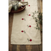 Gingerbread World IB Laursen Denmark – Linen Table Runner with Christmas ornament on spruce twig 6340-76