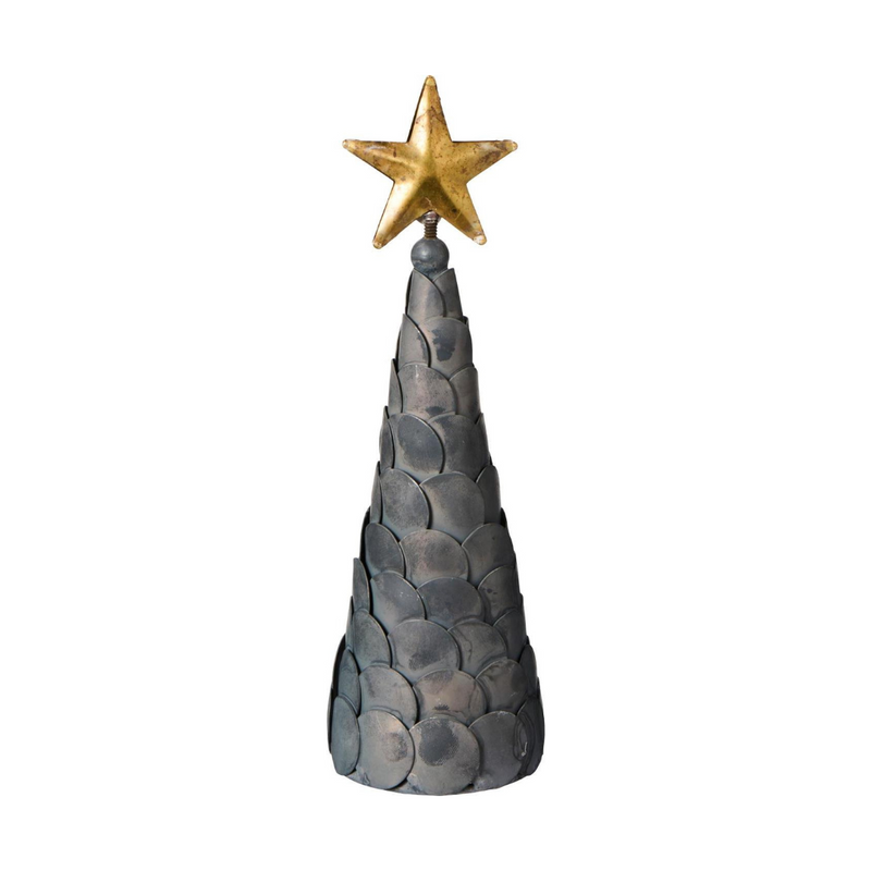 Gingerbread World IB Laursen Denmark – Metal Pine Tree Figure 17 cm 57312-18