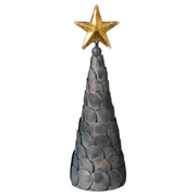 Gingerbread World IB Laursen Denmark – Metal Pine Tree Figure 23 cm 57313-18
