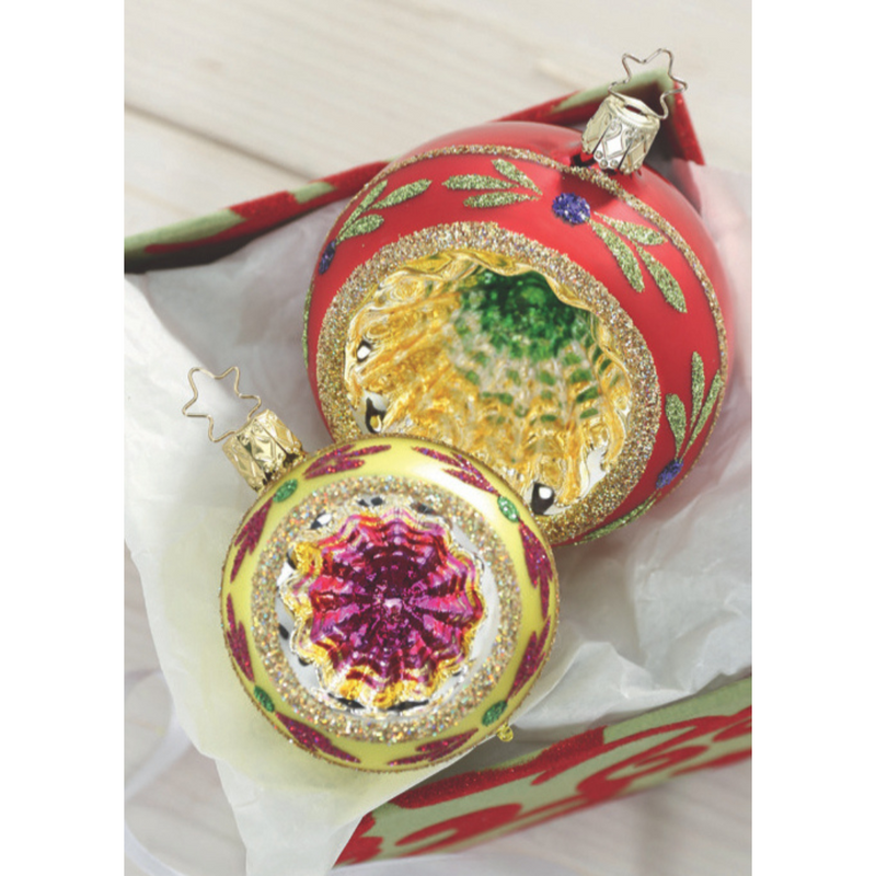 Gingerbread World Inge-Glas Blown Glass Ornament – Reflection Collection Mood