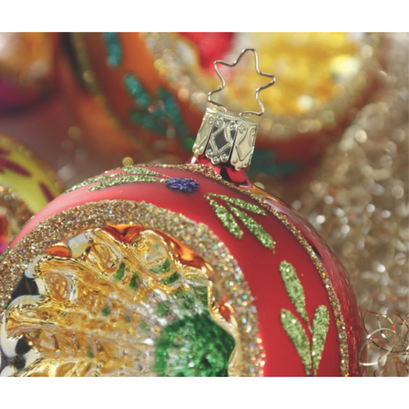 Gingerbread World Inge-Glas Blown Glass Ornament – Reflection Collection Mood