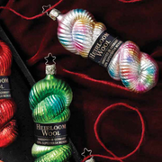 Gingerbread World Inge-Glas Blown Glass Ornament – Skeins of Hand Dyed Wools