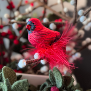 Gingerbread World Inge-Glas Blown Glass Ornaments - Northern Cardinal 10054S024