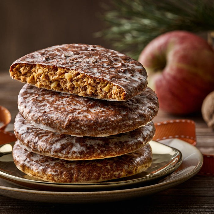 Gingerbread World Lebkuchen Schmidt Canada - Roasted Apple Bratapfel Premium Elisen Lebkuchen 61204