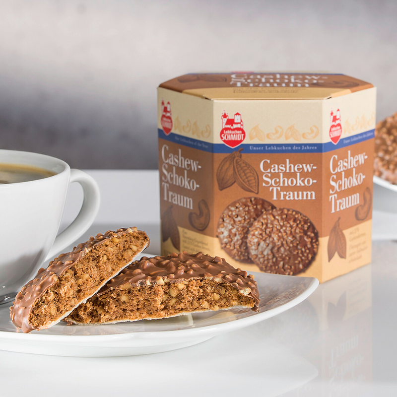 Gingerbread World Lebkuchen Schmidt Canada - Cashew Chocolate Dream Choice Lebkuchen 61244
