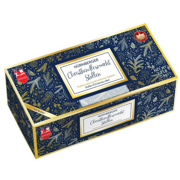 Gingerbread World Lebkuchen Schmidt Canada - Christmas Butter Stollen Christstollen 1000 g 61514 - packaging