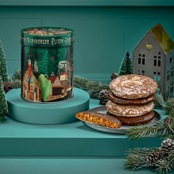 Gingerbread World Lebkuchen Schmidt Canada - Elisen Tin 2026 - 61316