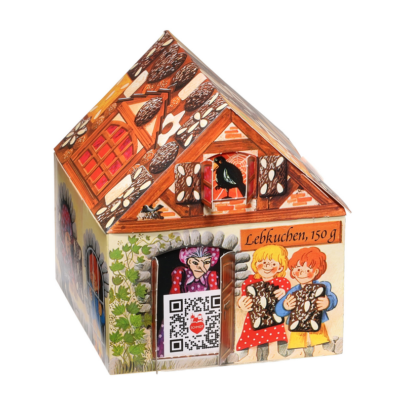 Gingerbread World Lebkuchen Schmidt Canada - Fairy Tale House with German Gingerbread Hearts 61436