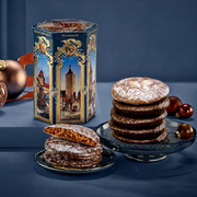 Gingerbread World Lebkuchen Schmidt Canada - Hexagon Tin with Elisen 61326