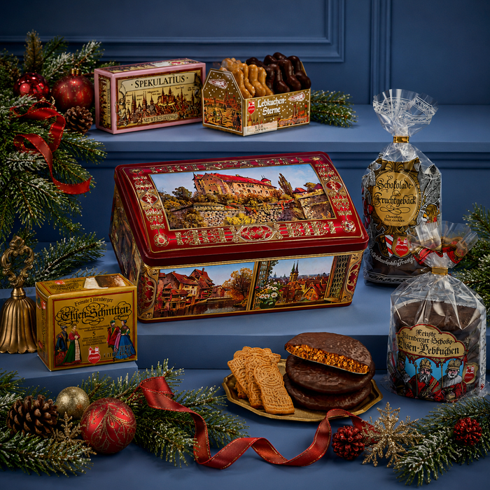 Gingerbread World Lebkuchen Schmidt Canada - Historic Nuremberg Chest 2026 - 50576