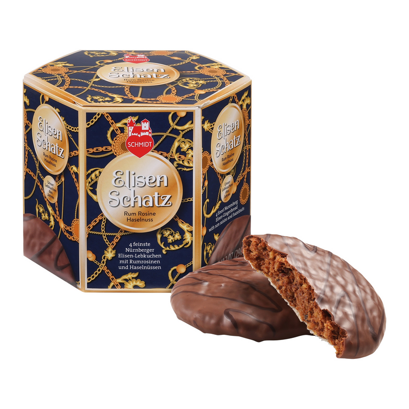Lebkuchen Schmidt Premium Elisen Treasure (Schatz) - Lebkuchen of the Year 2024