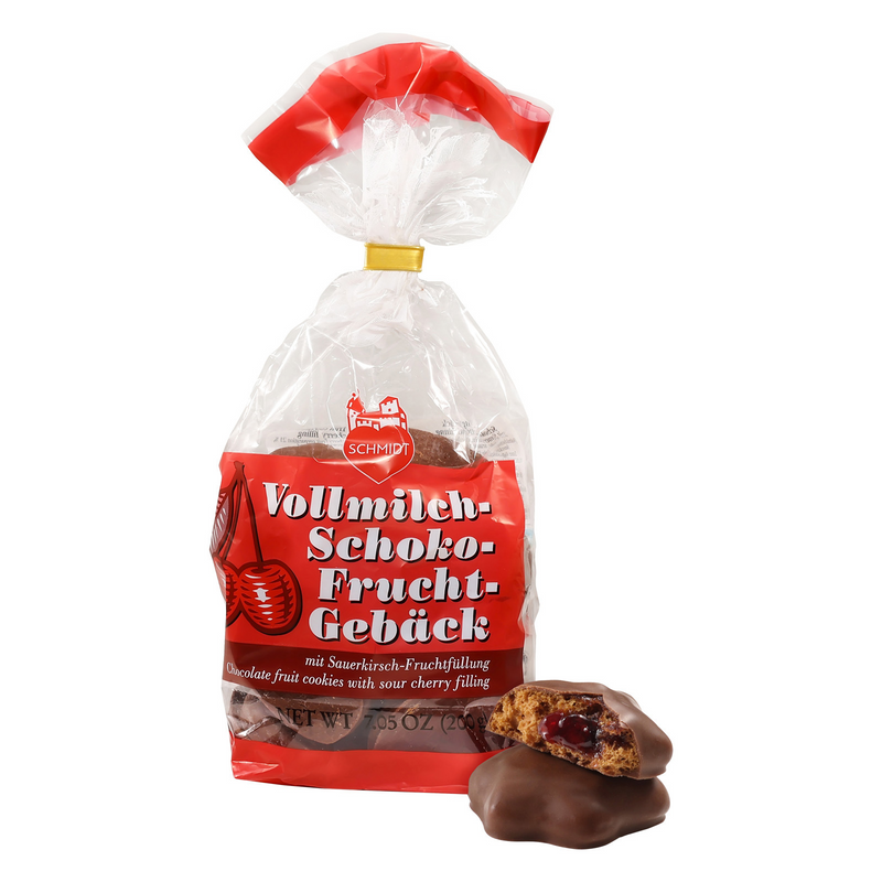 Gingerbread World Lebkuchen Schmidt Canada - Milk Chocolate Fruit Cookies 61459