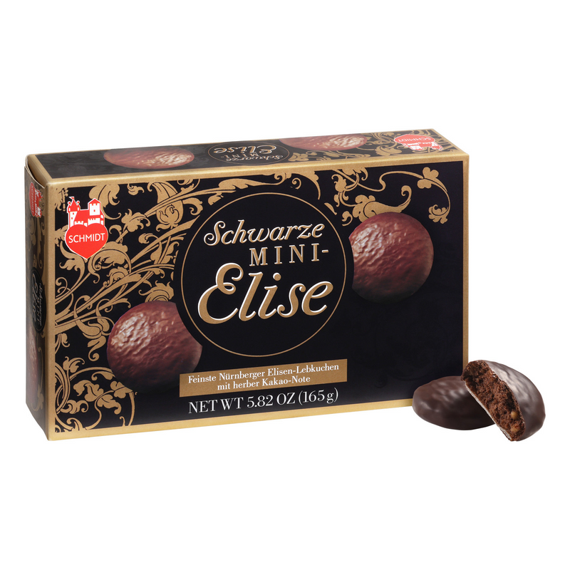 Gingerbread World Lebkuchen Schmidt Canada - Mini Black Schwarz Elisen 61197