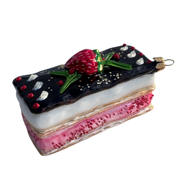 Gingerbread World Polish Blown Glass Ornament – Piece of Cake 285904