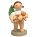 Gingerbread World Wendt und Kuehn Canada - Angel with Coloured Dots on its Wings with Teddy Bear 650-2026-WCF