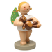 Gingerbread World Wendt und Kuehn Canada - Angel with Coloured Dots on its Wings with Teddy Bear 650-2026-WCF