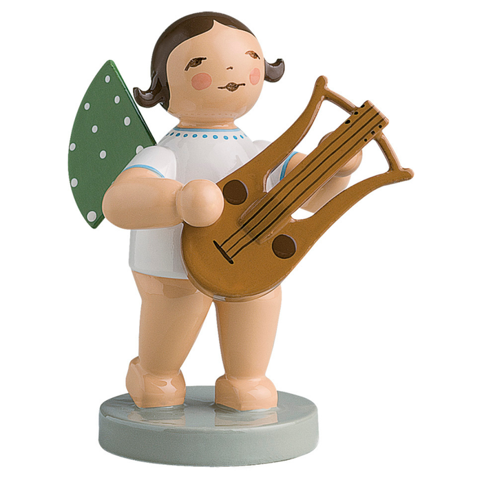 Gingerbread World Wendt und Kuehn Canada - Gruenhainichen Angel - Angel with Lyre 650-68