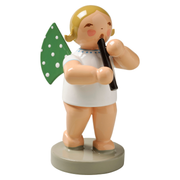 Gingerbread World Wendt und Kuehn Canada - Gruenhainichen Angel - Angel with Recorder 650-42