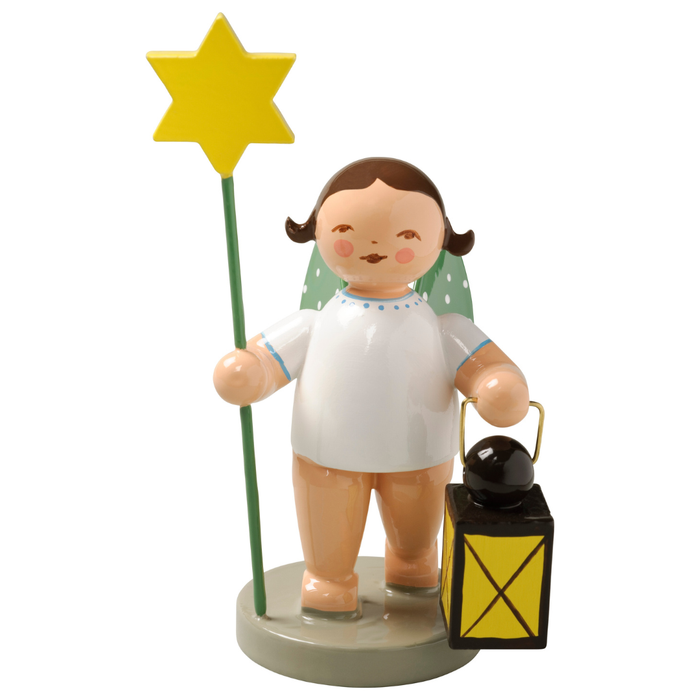 Gingerbread World Wendt und Kuehn Canada - Gruenhainichen Angel - Angel with Star and Lantern 650-51