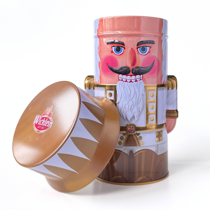 Gingerbread World Wicklein Lebkuchen Canada - Nutcracker Tin with Nuremberg Lebkuchen 7381