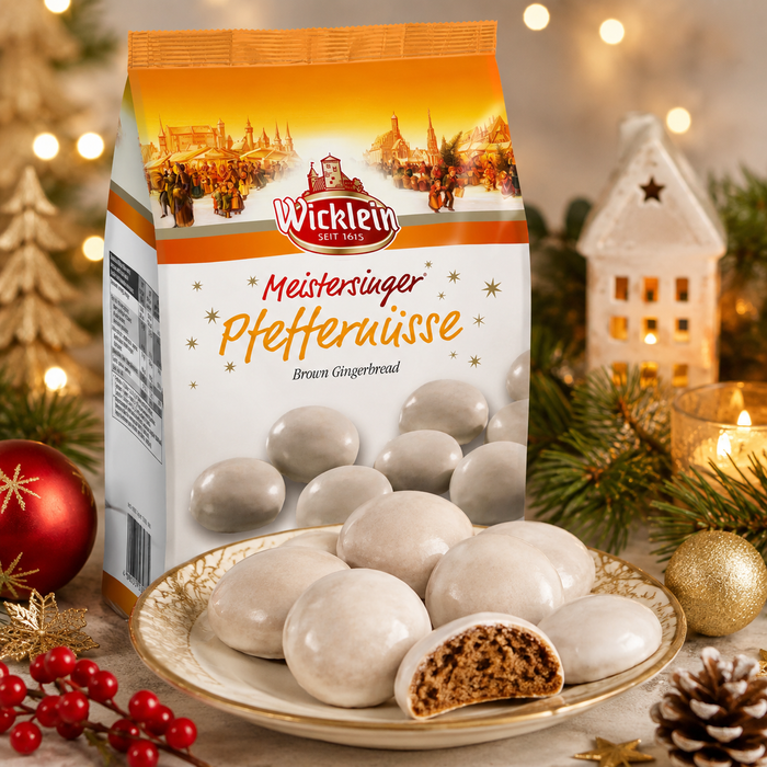 Gingerbread World Lebkuchen Canada - Wicklein Pfeffernuesse Pepper Nut cookies 300 g bag 4483